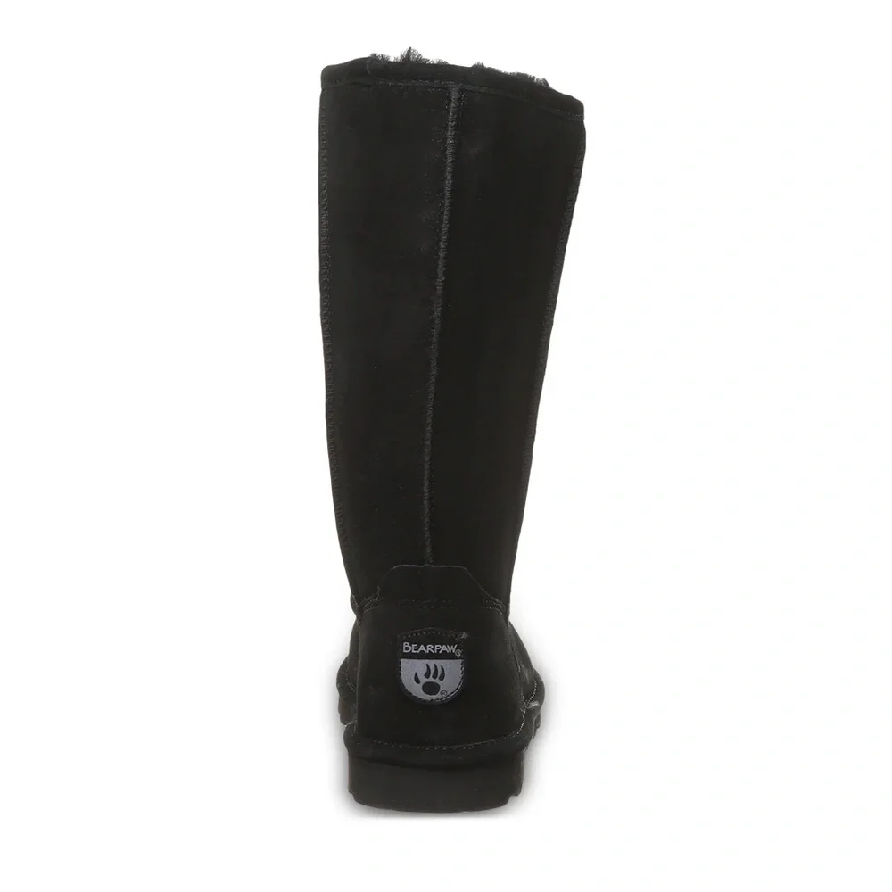 BEARPAW Elle Tall Black Boots - Picture 4 of 6